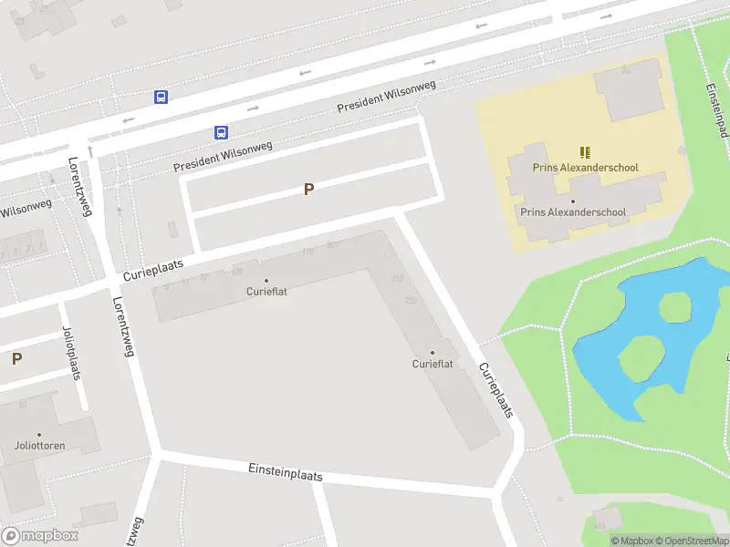 Ambulance met gepaste spoed naar de Curieplaats in Rotterdam