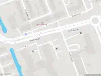 Ambulance met gepaste spoed naar de Churchillsingel in Vlaardingen