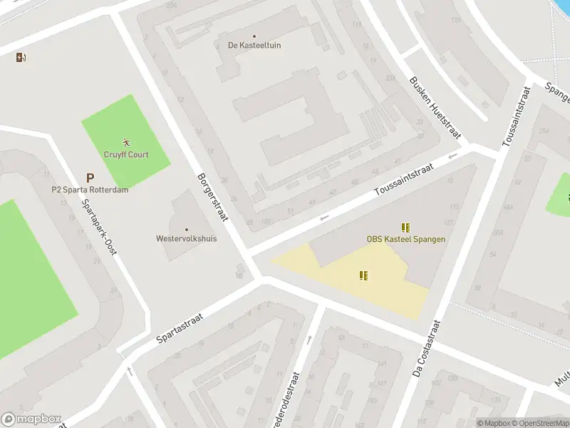 Ambulance met grote spoed naar de Toussaintstraat in Rotterdam