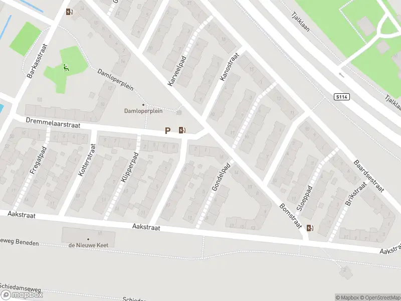 Ambulance met grote spoed naar de Damloperplein in Rotterdam