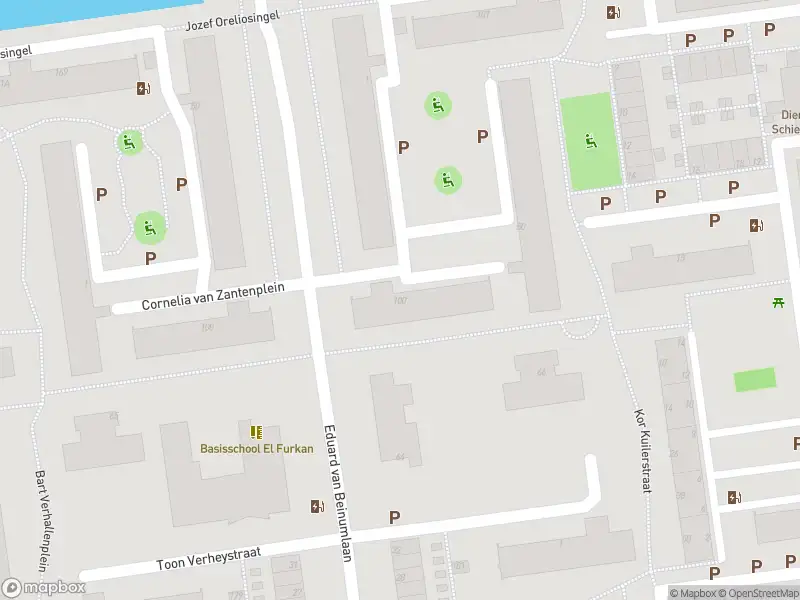 Ambulance met gepaste spoed naar de Henriëtte Bosmansplein in Schiedam