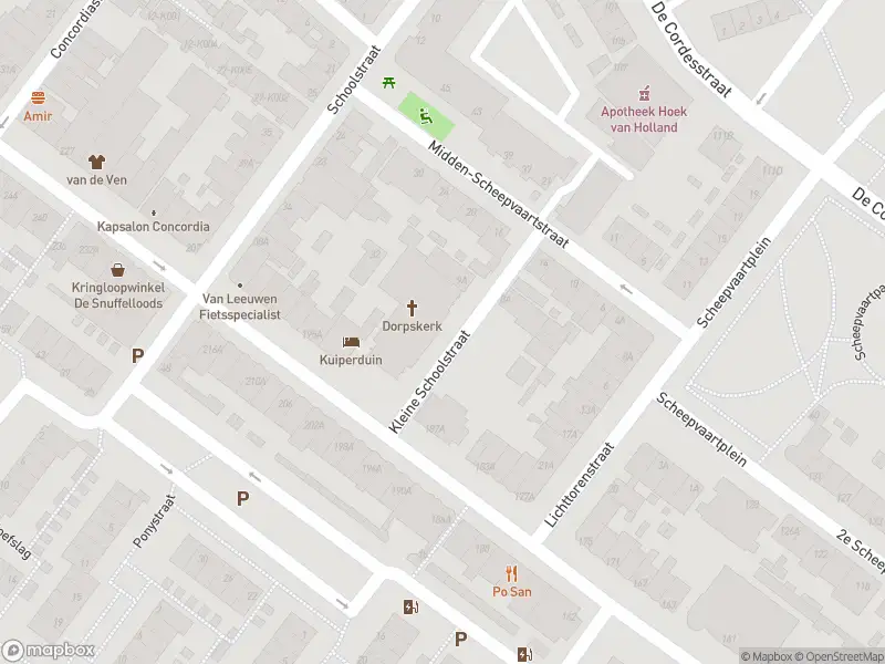 Ambulance met gepaste spoed naar de Kleine Schoolstraat in Hoek van Holland