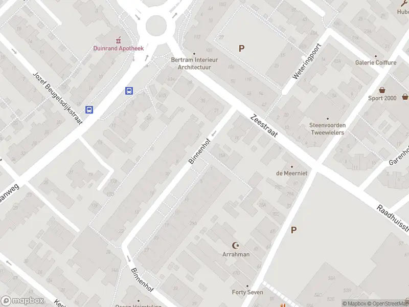 Ambulance met gepaste spoed naar de Binnenhof in Noordwijk