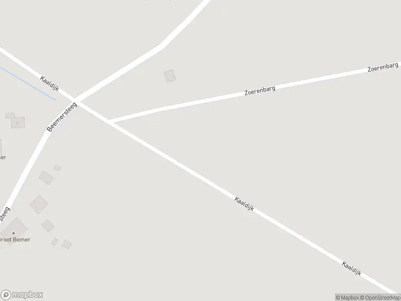 Brandweer met grote spoed naar de Kaaldijk in Ruurlo vanwege grote brand