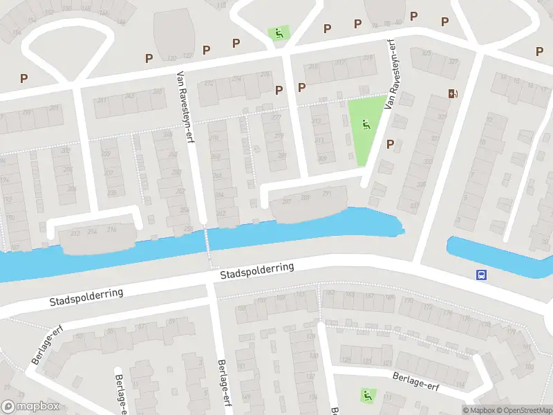 Ambulance met gepaste spoed naar de Van Ravesteyn-erf in Dordrecht