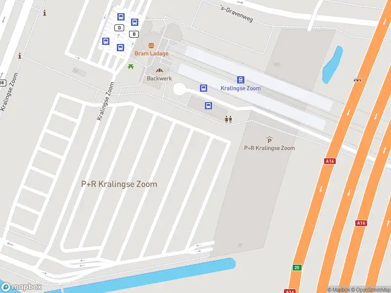 Ambulance met grote spoed naar de Kralingse Zoom in Rotterdam