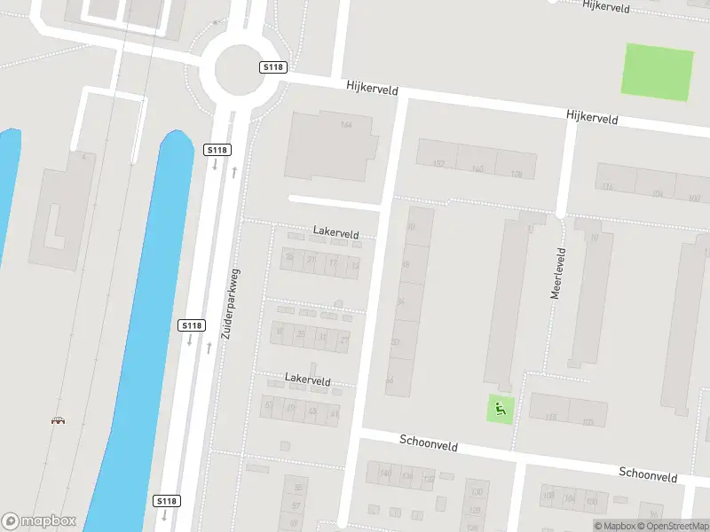 Ambulance met grote spoed naar de Lakerveld in Rotterdam