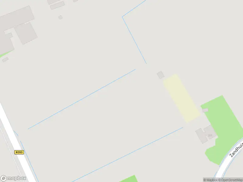 Politie met grote spoed naar de Zandhuizerweg in Zandhuizen vanwege ongeval met letsel