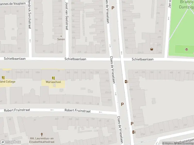 Ambulance met gepaste spoed naar de Schietbaanlaan in Rotterdam