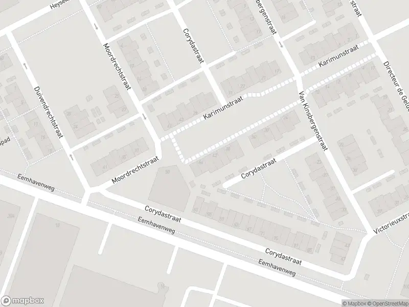 Ambulance met grote spoed naar de Karimunstraat in Rotterdam