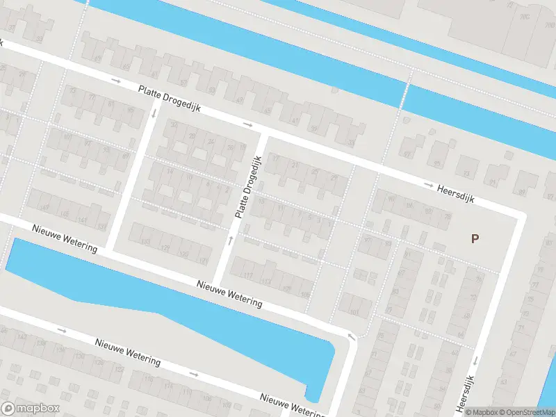 Politie naar de Platte Drogedijk in Hoogvliet Rotterdam vanwege dier(en) in nood