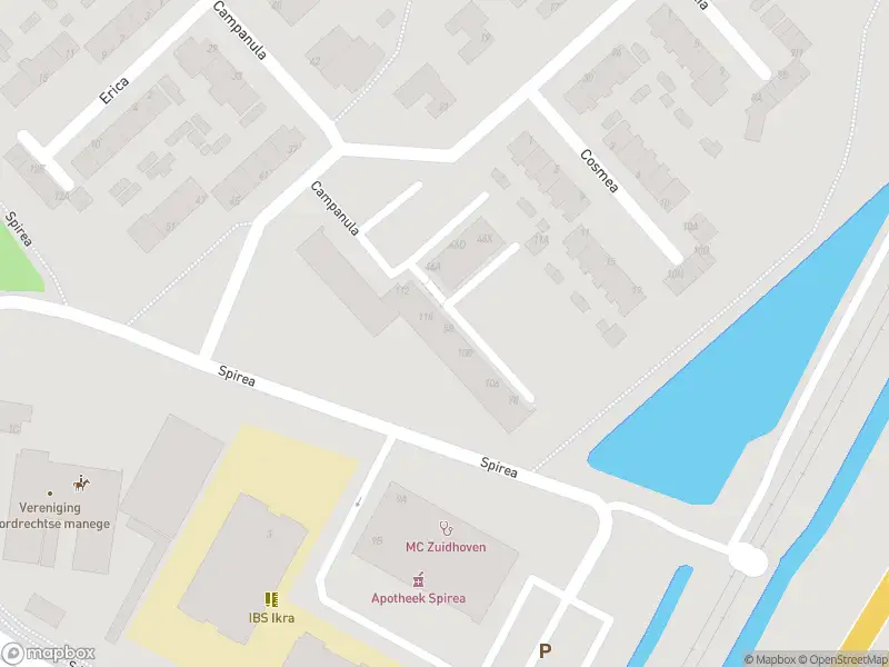 Ambulance met grote spoed naar de Campanula in Dordrecht