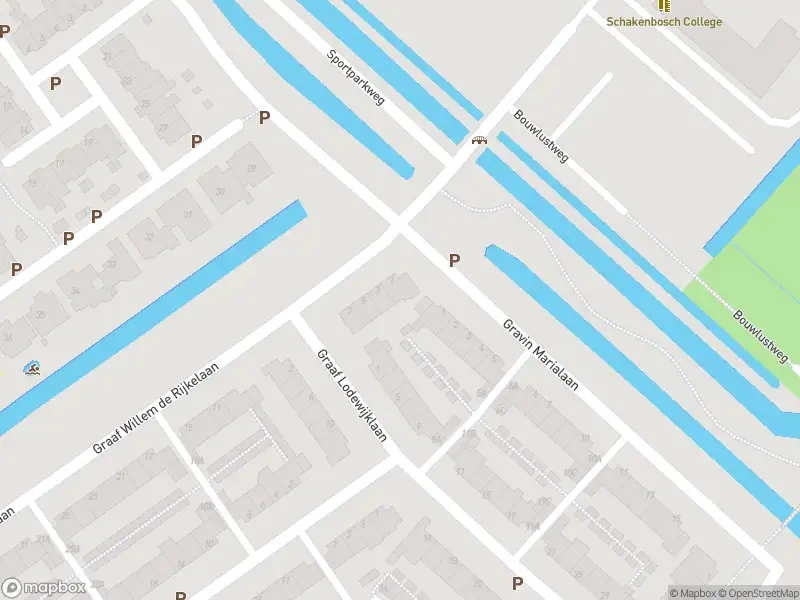 Ambulance met grote spoed naar de Graaf Willem de Rijkelaan in Leidschendam