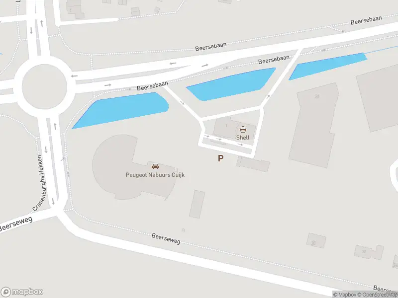 Politie naar de Beersebaan in Cuijk vanwege ongeval met letsel