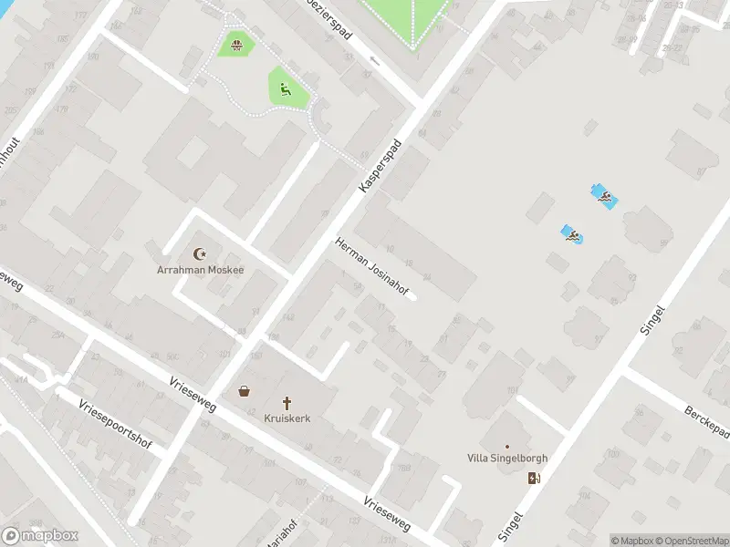 Ambulance met grote spoed naar de Herman Josinahof in Dordrecht