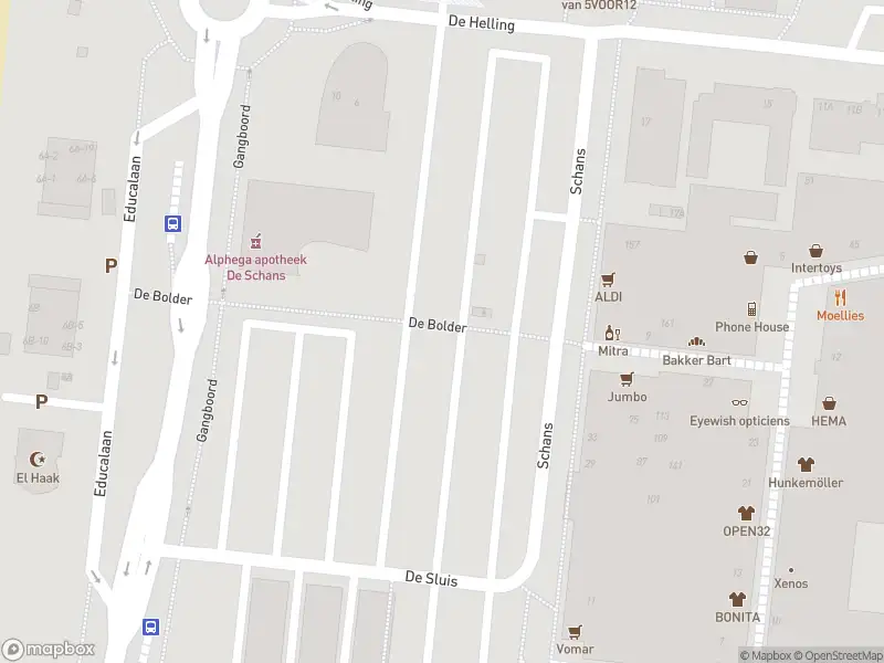 Politie naar de De Binnenloop in Dronten vanwege aanrijding met letsel