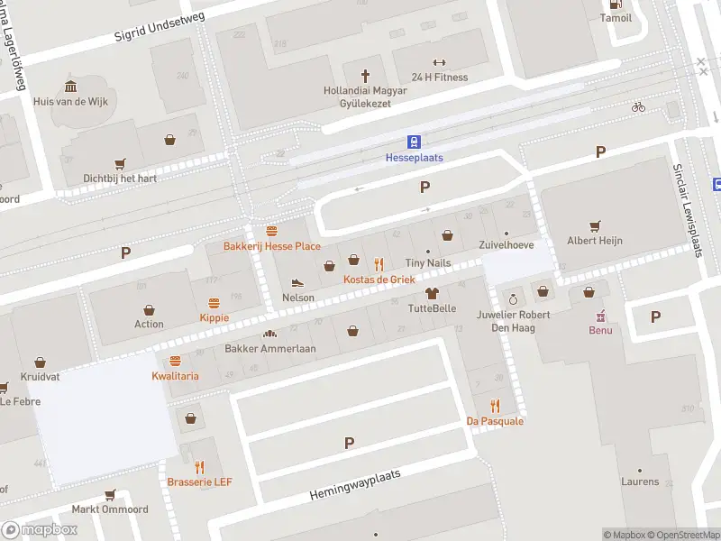 Ambulance met grote spoed naar de Hesseplaats in Rotterdam