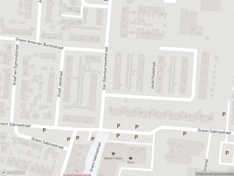 Ambulance met gepaste spoed naar de Van Oldenbarneveltstraat in Zuid-Beijerland