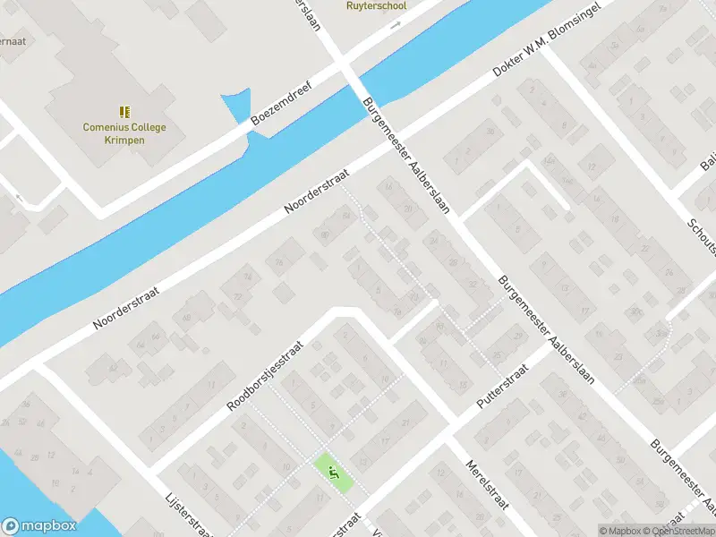 Ambulance met gepaste spoed naar de Merelstraat in Krimpen aan den IJssel