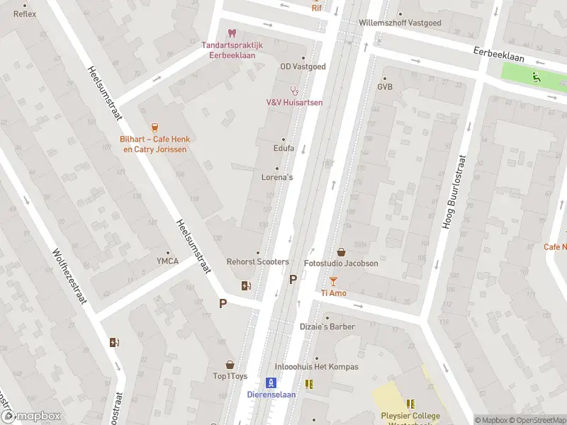 Ambulance met grote spoed naar de Hans Lodeizenstraat in 's-Gravenhage