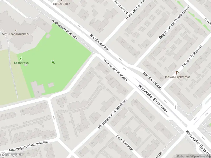 Politie naar de Wethouder Ebbenlaan in Helmond vanwege ongeval met letsel