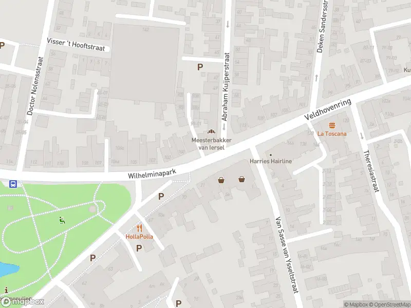 Overlastmelding Wilhelminapark in Tilburg