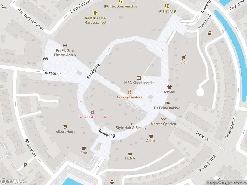 Brandweer met grote spoed naar de Terreplein in Assen