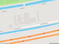 Brandweer met gepaste spoed naar de Voorwateringweg in Rotterdam