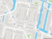 Brandweer met gepaste spoed naar de Mondriaanerf in Vleuten