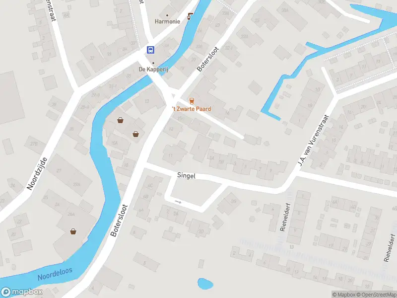 Ambulance met gepaste spoed naar de Botersloot in Noordeloos