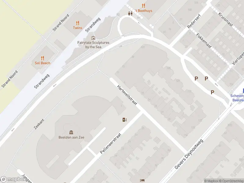 Ambulance met grote spoed naar de Harteveltstraat in 's-Gravenhage