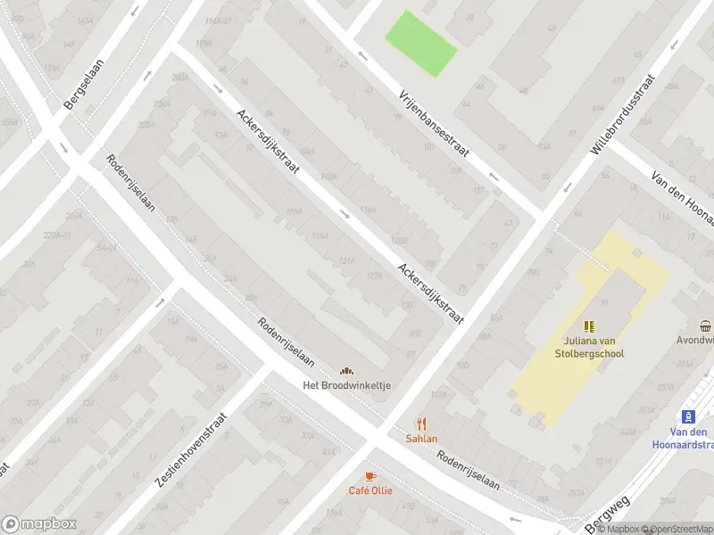 Besteld ambulance vervoer naar de Ackersdijkstraat in Rotterdam