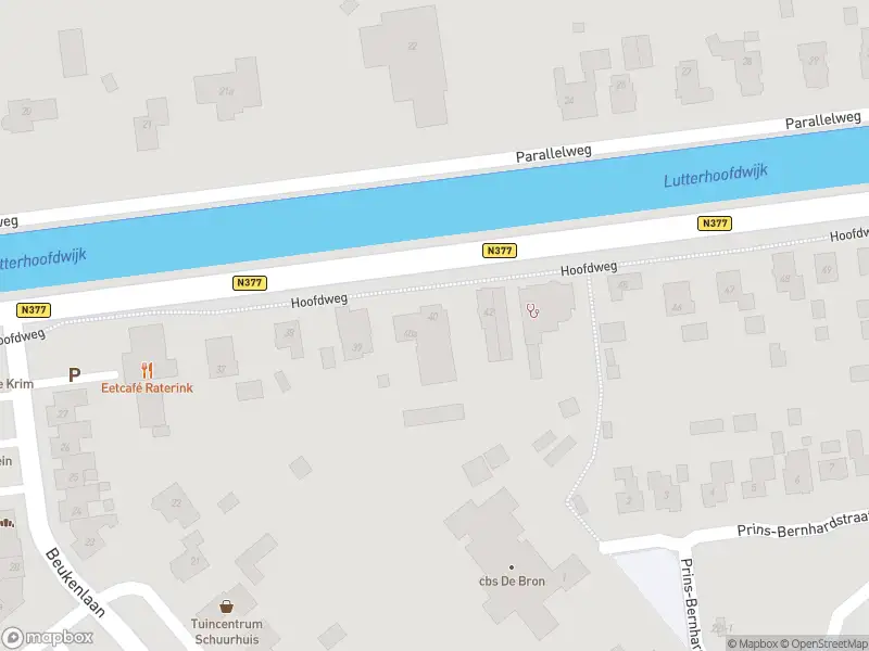 Politie naar de Hoofdweg in De Krim vanwege aanrijding met letsel