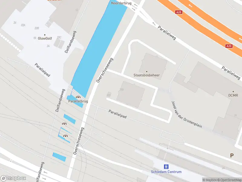 Ambulance met grote spoed naar de Overschieseweg in Schiedam