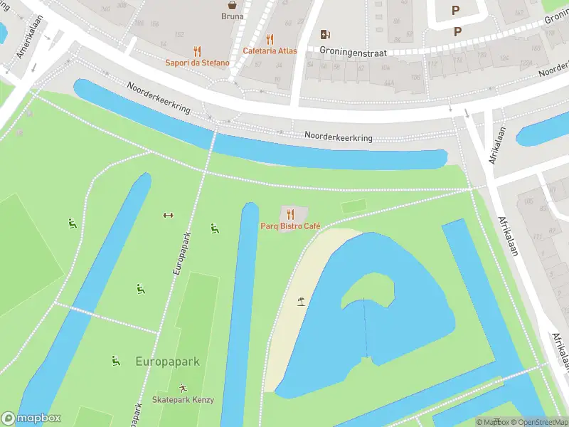 Ambulance met gepaste spoed naar de Europapark in Alphen aan den Rijn