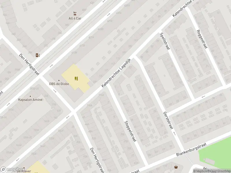 Ambulance met grote spoed naar de Stoppelstraat in Rotterdam