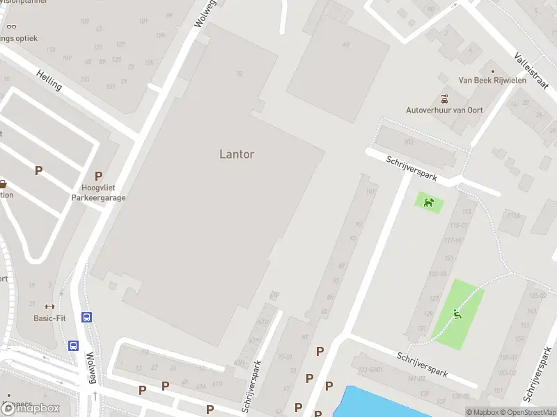 Brandweer met normale urgentie naar de Schrijverspark in Veenendaal vanwege gebouwbrand