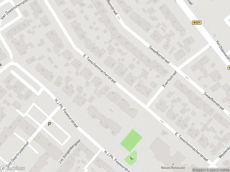 Brandweer met grote spoed naar de E. Tesschenmacherstraat in Deventer vanwege gebouwbrand