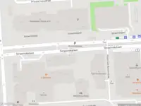 Ambulance met grote spoed naar de Fred. Roeskestraat in Amsterdam