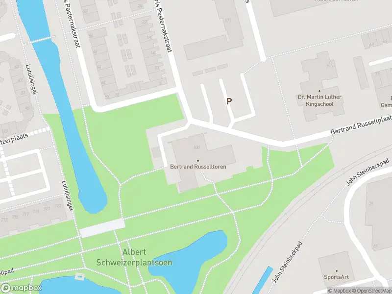 Ambulance met gepaste spoed naar de Bertrand Russellplaats in Rotterdam