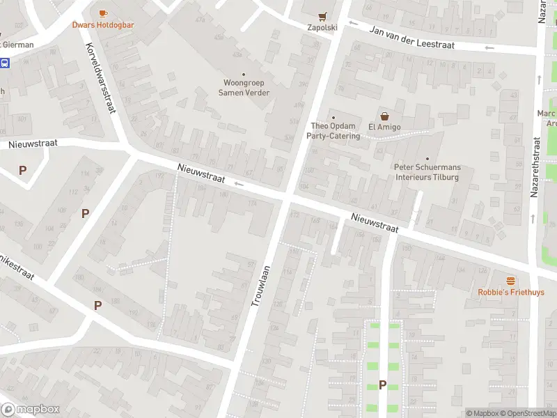 Overlastmelding Nieuwstraat in 5021WX Tilburg gesloten