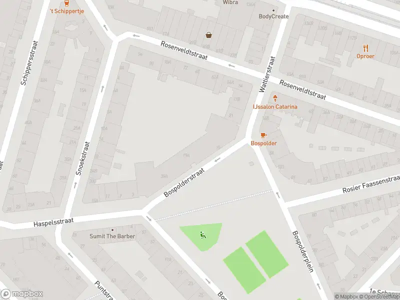 Ambulance met gepaste spoed naar de Bospolderstraat in Rotterdam