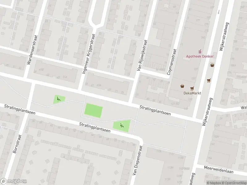 Overlastmelding Stratingplantsoen in Velsen-Noord