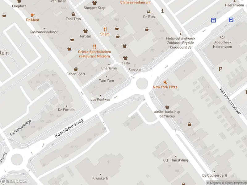 Brandweer met grote spoed naar de Koornbeursweg in Heerenveen vanwege voertuigbrand