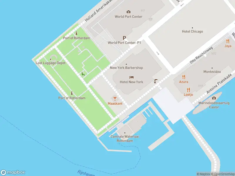 Brandweer met grote spoed naar de Koninginnenhoofd in Rotterdam vanwege reanimatie