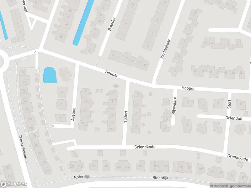 Ambulance met grote spoed naar de 't Stort in Sliedrecht