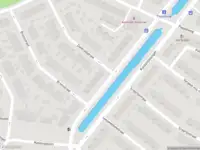 Ambulance met gepaste spoed naar de Kastanjesingel in Rotterdam