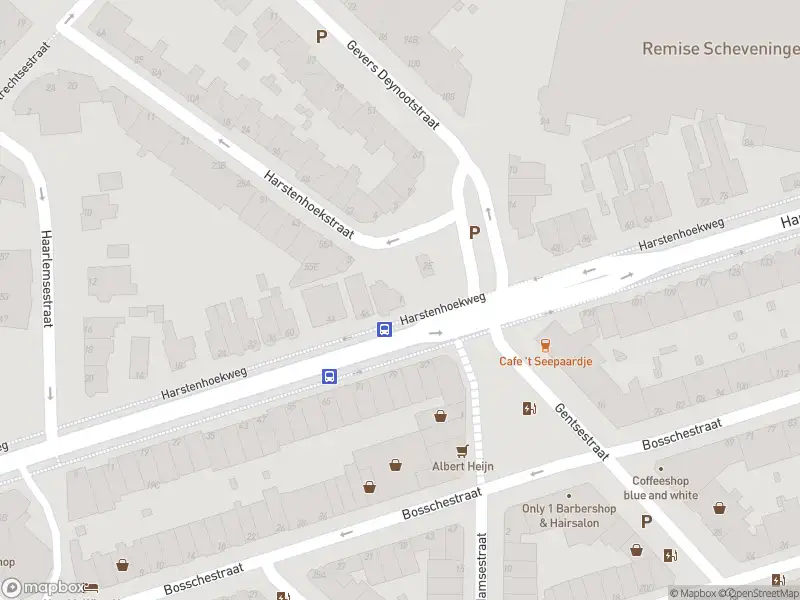 Brandweer met grote spoed naar de Harstenhoekplein in 's-Gravenhage vanwege afgaan automatisch brandalarm