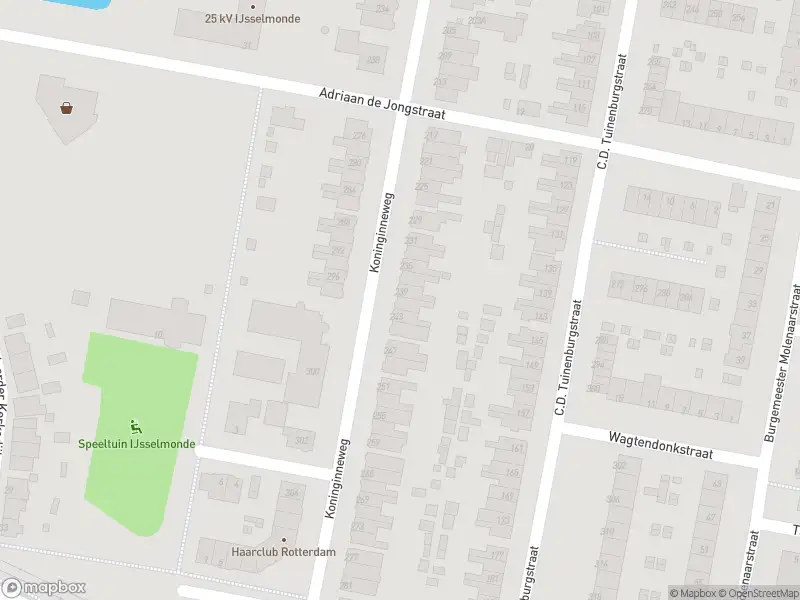 Ambulance met grote spoed naar de Koninginneweg in Rotterdam