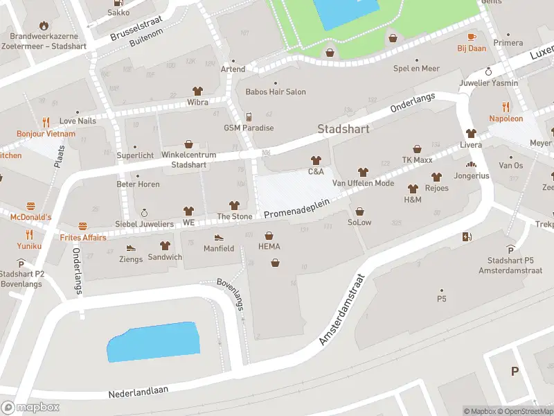 Brandweer met grote spoed naar de Promenadeplein in Zoetermeer vanwege afgaan automatisch brandalarm